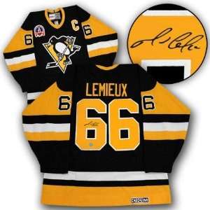  Mario Lemieux Signed Jersey   92 Cup   Autographed NHL Jerseys 
