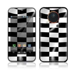  Sharp IS03 Decal Skin Sticker   Checkers 