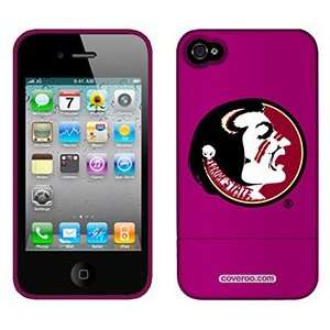  Florida State University Head on AT&T iPhone 4 Case by 