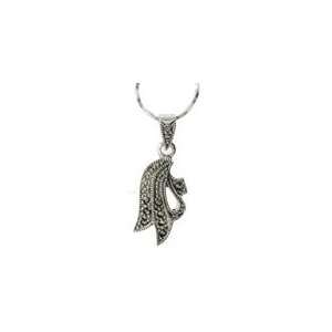  Marcasite Pendant   Marcasite Silver Pendant Jewelry