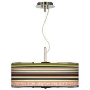Island Party Time Giclee Glow 20 Wide Pendant Light