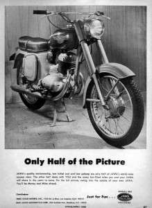 1966 Jawa 250 Roadster Motorcycle Original Ad  