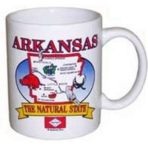   To Idaho Souvenirs Arkansas Mug State Map (pack Of 48) Pack of 48 pcs