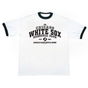  Mens Chicago White Sox Team Pride White/Black Ringer S 