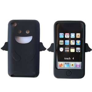   Silicone Case Cover for Apple iPod Touch 4 Black J57 Electronics