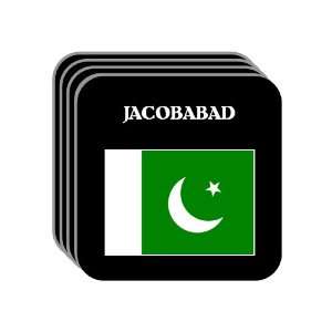  Pakistan   JACOBABAD Set of 4 Mini Mousepad Coasters 