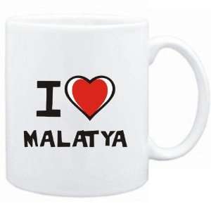  Mug White I love Malatya  Cities
