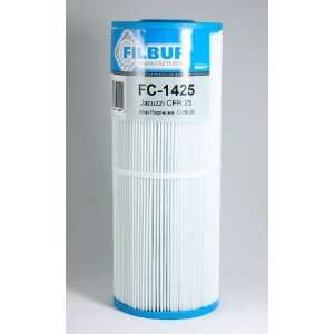   Filter Cartridge for Jacuzzi CFR 25 Pool and Spa Filter Patio, Lawn