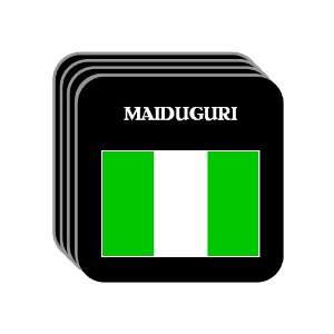  Nigeria   MAIDUGURI Set of 4 Mini Mousepad Coasters 