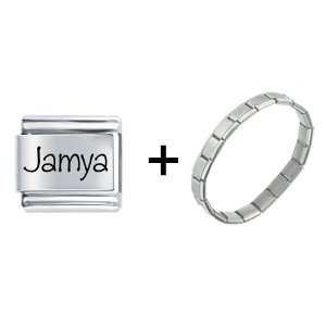  Pugster Name Jamya Italian Charm Bracelet Pugster 