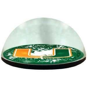   Hurricanes Round Crystal Magnetized Paperweight