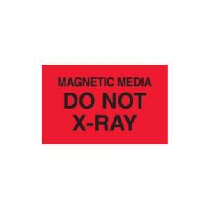  Shoplet select  Magnetic Media Do Not X Ray Labels 