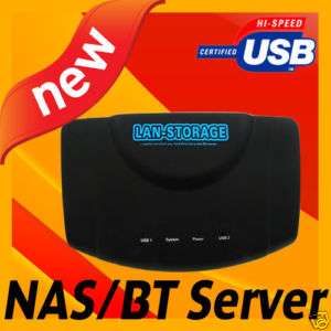 NETWORK STORAGE NAS USB PRINT SERVER BT DLNA DDNS SAMBA  