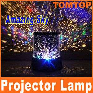 Romantic Amazing Sky Star Master Night Light Colorful Projector Lamp 