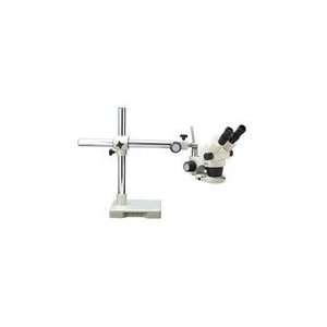  Binocular Stereo Zoom Microscope with Single Boom Stand 