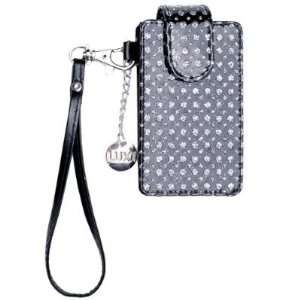  Luxi Cell Phone Case Wristlet   Black Patent Leather with 