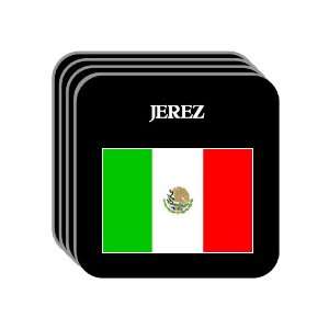  Mexico   JEREZ Set of 4 Mini Mousepad Coasters 