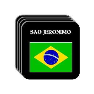 Brazil   SAO JERONIMO Set of 4 Mini Mousepad Coasters 
