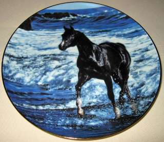 Lesley Harrison Free Spirits EBONY CHAMPION Horse Plate  
