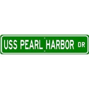  USS PEARL HARBOR LSD 52 Street Sign   Navy Sports 