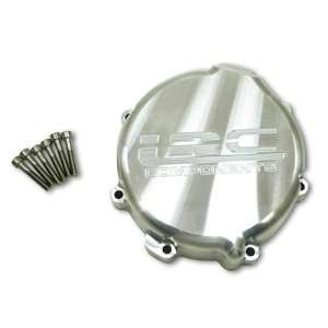   Silver Billet Solid Engraved with LRC Stator Cover for Kawasaki ZX 14R