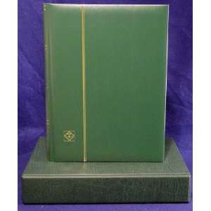   Page Stamp Stockbook with Slipcase LP4/32KG Green 