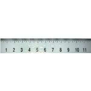  Braille Low Vision Ruler 2 x 12 inches Health & Personal 