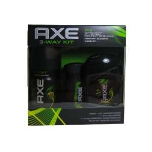  Axe Twist 3 Way Kit Body Spray 4oz, Anti perspirant 1.7oz 