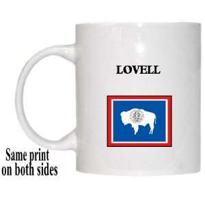  US State Flag   LOVELL, Wyoming (WY) Mug 