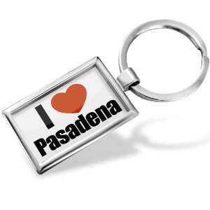 Keychain I Love Pasadena,  California, United States   Hand Made 