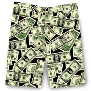  Loudmouth Golf Mens Shorts Money   Size 36 Everything 
