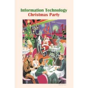  Christmas Party   Poster by Wilbur Pierce (12x18)