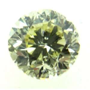 Round Cut Loose Diamond (1.3 Ct, NATURAL FANCY YELLOW 