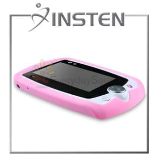 For LeapFrog LeapPad Insten Explorer Case Gel Skin Baby Pink Cover 