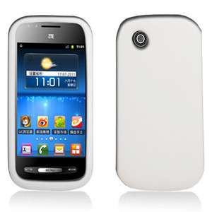 AT&T ZTE AVAIL N760 HIGH QUALITY SOFT WHITE SILICONE SKIN CASE 