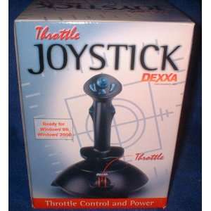  Logitech Dexxa Joystick   Joystick   6 button(s)   black 