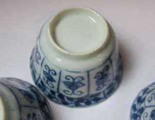 good antique Chinese tea bowls Kangxi  