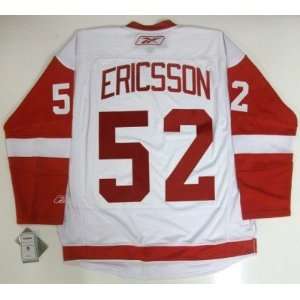  Jonathan Ericsson Detroit Red Wings Rbk Jersey Real X 