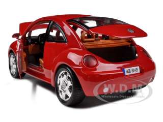   model car of 1998 Volkswagen New Beetle Coupe Red die cast model car