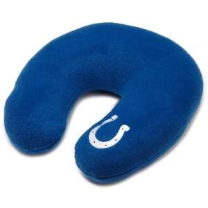 NFL Indianapolis Colts Embroidered U Shaped Fleece Travel Neck Pillow 