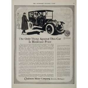 1911 Ad Vintage Chalmers Limousine Automobile Antique 