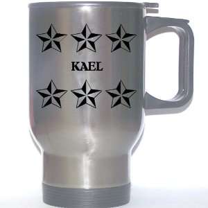  Personal Name Gift   KAEL Stainless Steel Mug (black 