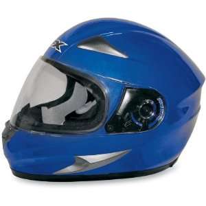  AFX FX 90 MOTORCYCLE HELMET BLUE LG Automotive