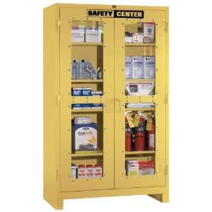 Lyon NF1120SC All Welded Safety Center Cabinet With Clearview Doors 
