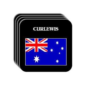  Australia   CURLEWIS Set of 4 Mini Mousepad Coasters 