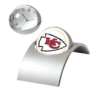  Kansas City Chiefs NFL Spinning Desk Clock Sports 