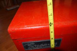 Snap On KRA 53   3 Drawer Top Tool Box Chest Dated 1970   Old logo 