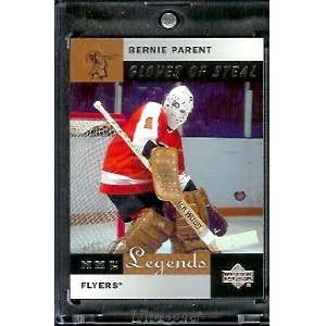 com 2001 /02 Upper Deck NHL Legends Hockey # 83 Bernie Parent Flyers 