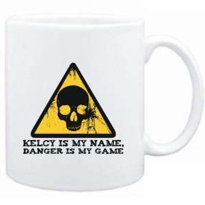  Mug White  Kelcy is my name, danger is my game  Male 