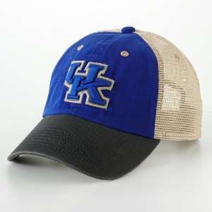  NCAA Mens Kentucky Wildcats Wishbone Cap (Royal, One Size 